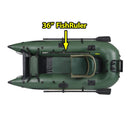 Sea Eagle 1-Person Frameless Pontoon Inflatable Fishing Boat, 9FT [285FPBK] (SAK93163)