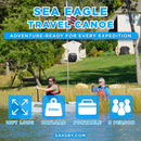 Sea Eagle 3-People TC16 High Pressure All Drop Stitch Inflatable Travel Canoe, 16FT [TC16K] (SAK43086)
