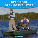 Sea Eagle 375FC FoldCat 2-Persons Inflatable Fishing Lightweight Pontoon Boat [375FCK] (SAK34652)