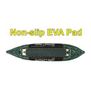Sea Eagle 385FTA FastTrack 12FT 2- Persons Angler Inflatable Hunter Green Fishing Kayak [385FTAK] (SAK80139)
