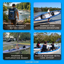 Sea Eagle 473RL RazorLite 2-Person Inflatable Kayak With Adjustable Footrests [473RLK] (SAK98601)