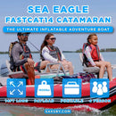 Sea Eagle Boats FastCat14™ Catamaran Inflatable Boat, 14FT [FASTCAT14K] (SAK43210)