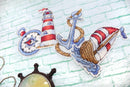 Sea Mood P-275 / SR-275  Plastic Canvas Counted Cross Stitch Kit