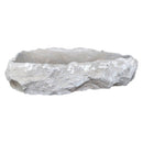 Seagrass Fossil Limestone Vessel Sink 16x20 Rustic Natural Stone Polished Interior