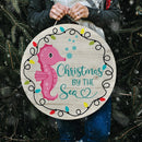 Seahorse By The Sea Christmas Door Decorations