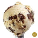 Sea Salt Caramel Brownie Ice Cream | Pack of 4 | One Pint | Shipping Included | eCreamery