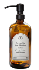 SALE | Seasons Amber Glass Bottle | 16 oz | Plains + Simple