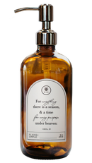 SALE | Seasons Amber Glass Bottle | 16 oz | Plains + Simple
