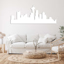 Seattle Skyline Metal Wall Art – Pacific Northwest City Urban Home Decor