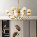 Sefet Alabaster Chandelier Light