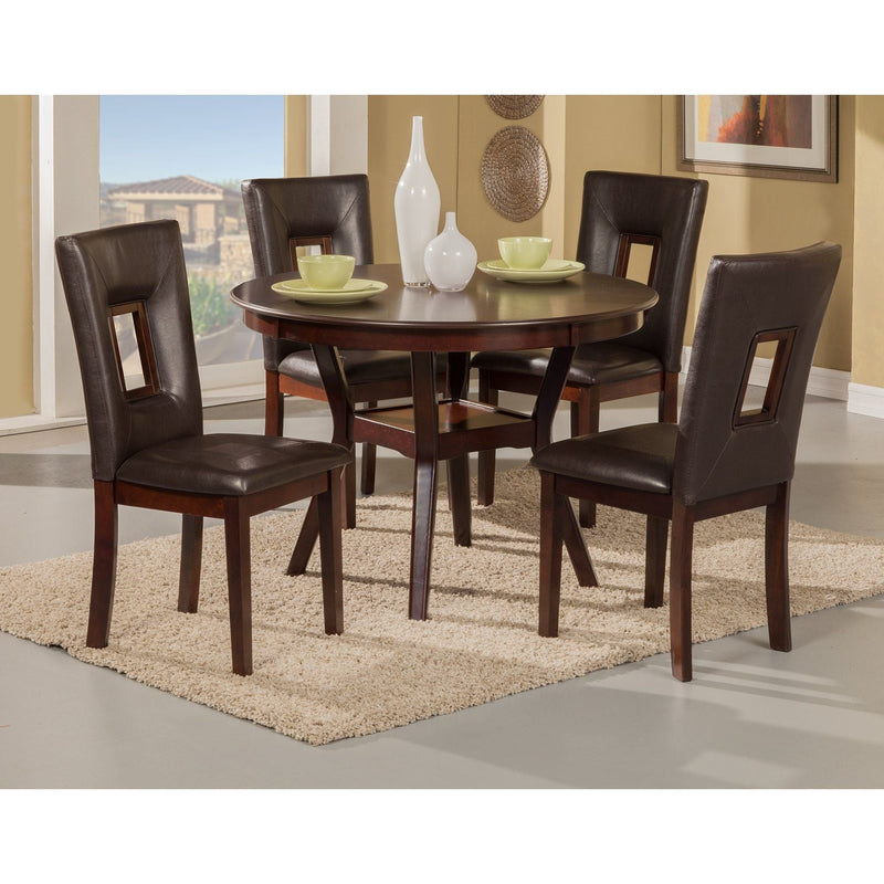 Segundo 5 Piece Dining Set, Espresso