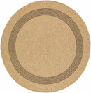 Andie Bordered Faux Jute Outdoor Rug - Clearance