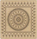Beata Round Faux Jute Outdoor Rug - Clearance