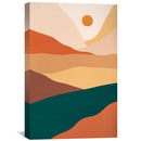 Serene Mountain Landscape Canvas