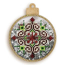 Set for embroidery with beads on a plastic base FLPL-057
