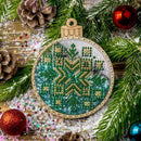Set for embroidery with beads on a plastic base FLPL-059