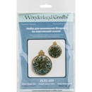 Set for embroidery with beads on a plastic base FLPL-059
