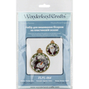 Set for embroidery with beads on a plastic base FLPL-064