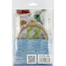 Set for embroidery with beads on a plastic base FLPL-064