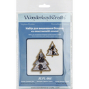 Set for embroidery with beads on a plastic base FLPL-068