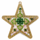 Set for embroidery with beads on a plastic base FLPL-069