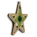 Set for embroidery with beads on a plastic base FLPL-069