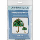 Set for embroidery with beads on a plastic base FLPL-071