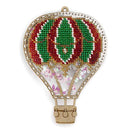 Set for embroidery with beads on a plastic base FLPL-075