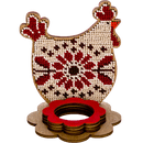 Set for embroidery with beads on wood FLK-266