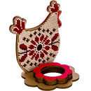 Set for embroidery with beads on wood FLK-266