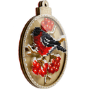 Set for embroidery with beads on wood FLK-367