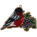 Set for embroidery with beads on wood FLK-381