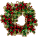 Set for embroidery with beads on wood FLK-386