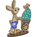 Set for embroidery with beads on wood FLK-426