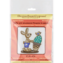 Set for embroidery with beads on wood FLK-426