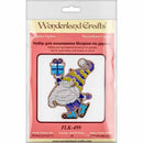 Set for embroidery with beads on wood FLK-499