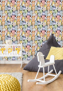 Set of Animals Pattern Wallpaper