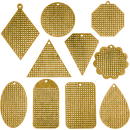 Set of blanks for embroidery on wood FLSW-004