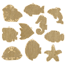 Set of blanks for embroidery on wood FLSW-011