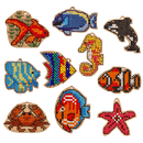 Set of blanks for embroidery on wood FLSW-011