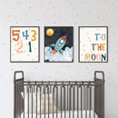 Solar System Prints - Luster Paper Nursery Wall Art Prints