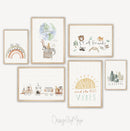 Baby Unicorn Prints - Luster Paper Nursery Wall Art Prints