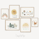Cute Baby Animals Prints - Luster Paper Nursery Wall Art Prints