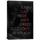 Seven Deadly Sins Canvas