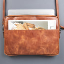 Seward Leather Laptop Bag with Shoulder Strap - MacBook Sleeve 14" & 16"