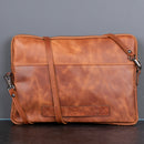 Seward Leather Laptop Bag with Shoulder Strap - MacBook Sleeve 14" & 16"