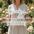 Custom Metal Wall Art - Personalized Sewing Sign