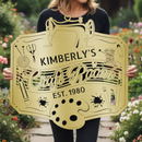 Custom Metal Wall Art - Personalized Craft Room Sign