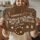 Custom Metal Wall Art - Personalized Craft Room Sign