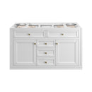 James Martin Chicago 48" Single Vanity Cabinet, Glossy White